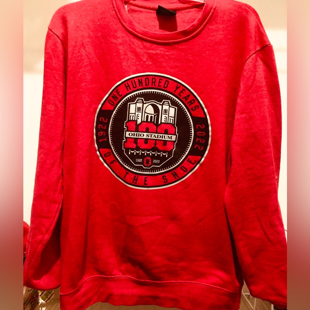 Ohio Stadium Red Men's Sweater. Great  Condition - Small S